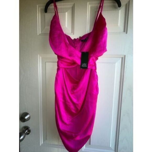 Women's Sleeveless Mesh Bodycon Dress - Size Small Wild Fable Pink - Picture 1 of 4